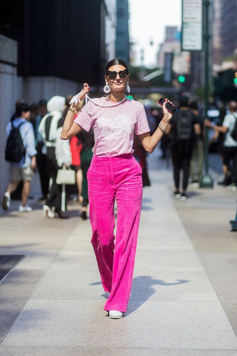 Giovanni Battaglia, Giovanna Battaglia Engelbert, Street Style 2018, Giovanna Battaglia, Street Style 2017, Street Style Trends, Street Style Chic, Pink Pants, Style Crush