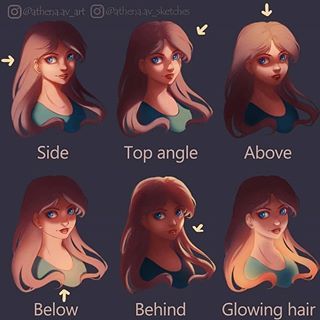 Swipe Right —> Different Light Sources, a compilation.  Follow @howto_artist for art tutorials like this!  Source / Credits: @athena.av_art @athena.av_sketches   Disclaimer: I do not own any of the pictures posted unless stated. If you are the owner, DM for credits or removal of picture.   #art #animeart #manga #mangaart #mangadrawing #animedrawing #drawing #sketch #sketc Shadow Drawing, Digital Art Beginner, 캐릭터 드로잉, Digital Painting Tutorials, Anime Drawings Tutorials, 2d Art, Art Sketch, Drawing Tutorials, Art Tutorials Drawing