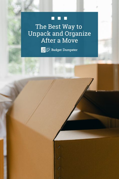 For most of us, the only thing more stressful than packing for a move is unpacking after a move. But what if it didn’t have to be? We rounded up expert tips to create an easy six-step process for how to unpack and organize your house after moving. How To Unpack After Moving, Unpacking After Moving Organizing, Unpacking After Moving, Unpacking Tips, Packing For A Move, Moving Essentials, Organizing For A Move, Small Vacuum, Moving Truck