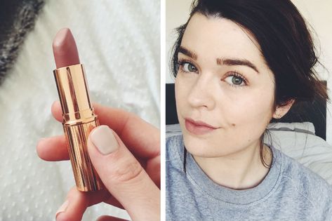 Charlotte Tilbury Lipstick In Very Victoria – The Anna Edit Charlotte Tilbury Very Victoria, Anna Edit, Revolution Lipstick, Charlotte Tilbury Lipstick, Charlotte Tilbury Matte Revolution, All That Glitters Is Gold, High End Makeup, Nude Lipstick, Vegan Beauty