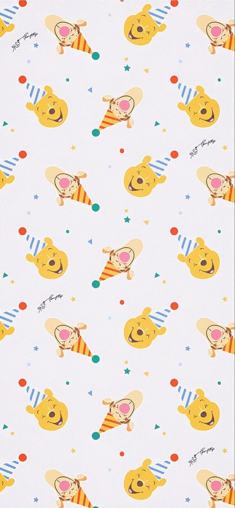 Wallpaper Pooh, Pooh Wallpaper, Disney Illustration, Pooh Birthday, Winnie The Pooh Pictures, Winnie The Pooh Birthday, Ayat Quran, Birthday Wallpaper, Disney Background