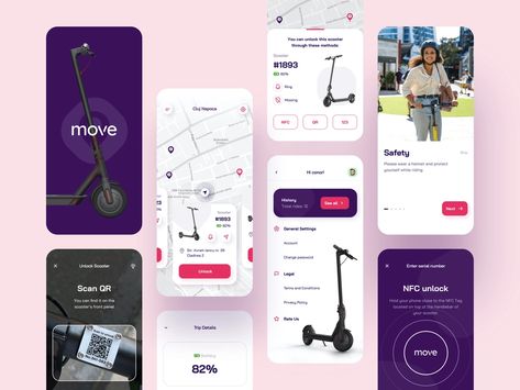 Scooter Rental, E Scooter, App Design, Global Community, Creative Professional, Projects To Try, Electronic Products, Design