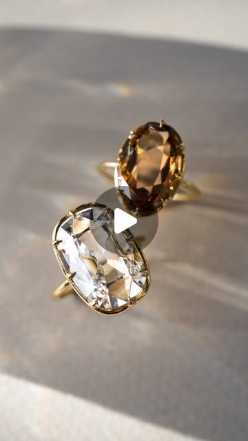 SOFIA KAMAN FINE JEWELS on Instagram: "Say Bonjour to GIGI 🎀  Think: Très chic. Minimalist meets Parisian cool-girl. From her vintage-inspired eagle claw prongs to the ultra-sleek band, Gigi is a masterclass in understated elegance.  Our first two renditions? A breathtaking 6.11 carat Flat Cushion Lab Grown Diamond and a 3.60 carat Fancy Brown Oval Diamond 💎   Which Gigi would you pick? 💍💍  Wedding rings, engagement ring, proposal season, Christmas proposal, holiday proposal, diamond ring #engagementring #engagementringideas #jewelrydesigners  #labgrowndiamonds #uniqueengagementring #champagnediamond #naturaldiamonds" Holiday Proposal, Brown Diamond Engagement Ring, Sofia Kaman, Christmas Proposal, Ring Proposal, Eagle Claw, Claw Prong, Rings Engagement, Brown Diamond