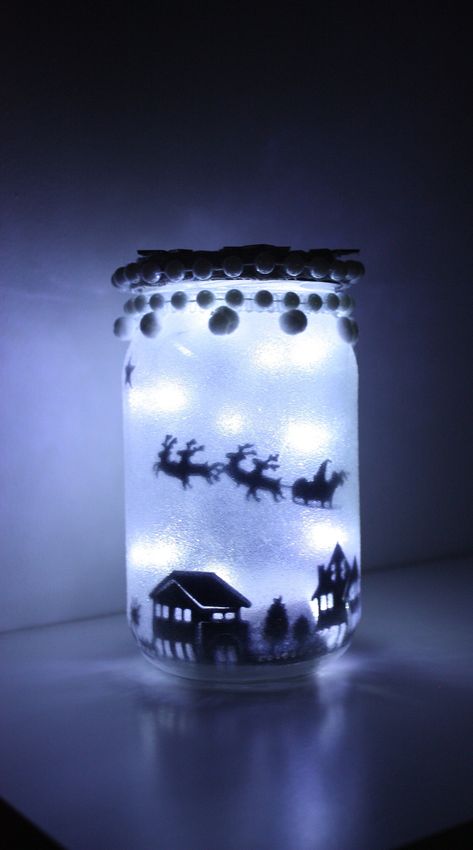 Jars With Lights Inside, Jar Fairy Garden, Light Up Jars, Christmas Night Light, Glitter Jars, Fairy Jars, Hobbies That Make Money, Kid's Bedroom, Mood Lighting