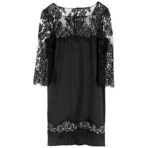 Ermanno Scervino lace-panelled black satin dress IT 44 | From a unique collection of rare vintage Evening Dresses and Gowns at https://www.1stdibs.com/fashion/clothing/evening-dresses/. White Knitwear, Embroidered Denim Dress, Floral Applique Dress, Silk Evening Gown, Silk Evening Dress, Duchess Satin, Designer Evening Dresses, Black Satin Dress, Black Evening Dresses