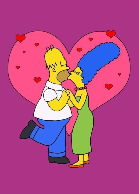 Homer And Marge Simpson, Homer Simpson Drawing, Marge Simpsons, Simpsons Marge, Simpsons Party, Homer And Marge, Rope Keychain, Simpson Wallpaper Iphone, Simpsons Drawings