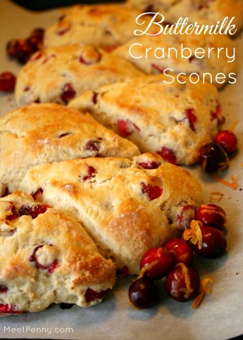 Recipe For Buttermilk, Buttermilk Scone Recipe, Buttermilk Scones, Inside Kitchen, Cranberry Orange Scones, Cranberry Scones, Orange Scones, Scones Ingredients, Scone Recipes