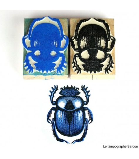 Lino Printing, Linocut Printmaking, Lino Art, Hand Carved Stamps, Bug Art, Stamp Carving, Handmade Stamps, Linocut Art, Printmaking Art