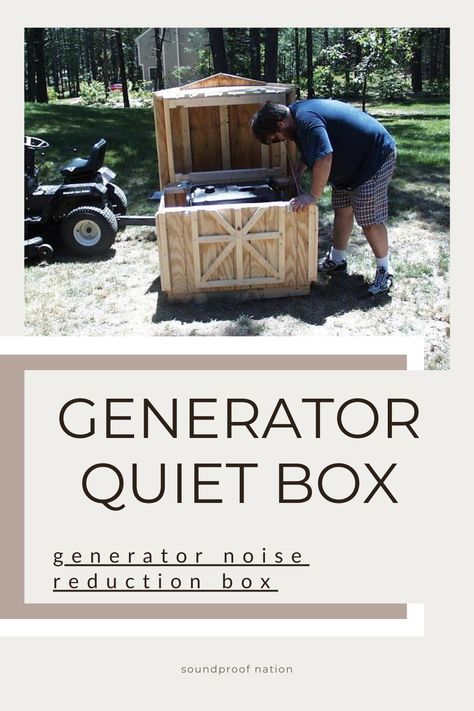 Create your oasis of calm with a Generator Quiet Box! 🌿🔇 Discover how to build or buy one for a quieter, more peaceful outdoor experience. #GeneratorQuietBox #NoiseReduction #OutdoorLiving #DIYProjects #Soundproofing #QuietGenerator #HomeImprovement #PeacefulOasis #QuietSpace #QuietLife 🏡🤫 Zombie Box Generator, Outdoor Generator Enclosure, Generator Enclosure Soundproof, Quiet Boxes, Sound Baffles, Generator Box, Wall Air Conditioner, Vent Duct, Paver Blocks