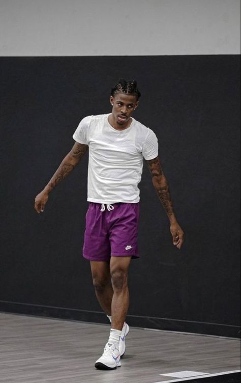 Basketball Drip, Basketball Fits, Ja Morant Style, Basketball Outfit, Basketball Game Outfit, Nba Basket, Basketball Players Nba, Basketball Photos, Nba Outfit