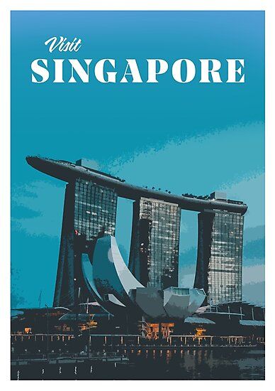 Singapore Poster, Asian Tigers, Fun Drawings, Sand Drawing, Most Beautiful Places On Earth, Posters Aesthetic, Visit Singapore, Travel Things, Poster Travel