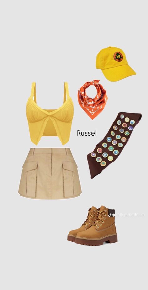 Russel From Up Costume, Halloween Fashion Outfits, College Halloween Costume Ideas, College Halloween Costume, Teenage Halloween Costumes, Up Halloween Costumes, Easy Halloween Costume, Classy Halloween Costumes, Halloween Coustumes