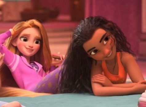 Moana And Rapunzel, Disney Duos, General Grievous, Blonde And Brunette, Friends Cartoon, Best Friends Cartoon, Princesa Disney, Disney Marvel, Disney Princesses