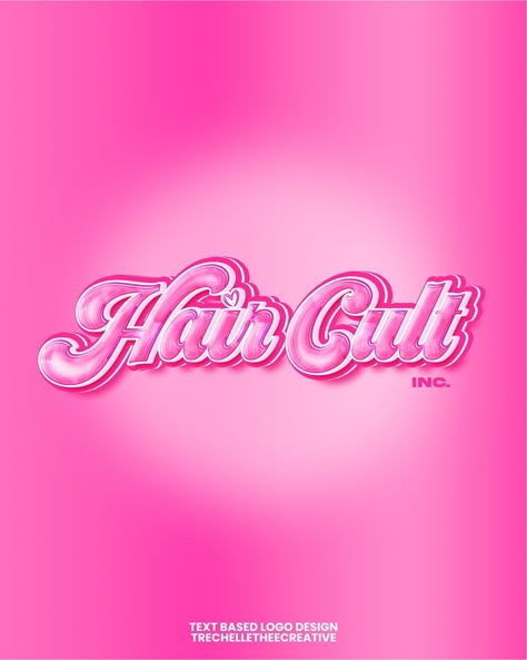 I love that most of my clients are also obsessed with pink! This logo came out sooo cute! 😍🙂‍↕️ 🔗 Click the link in our bio to book your logo design. Not sure where to start? We offer FREE virtual consultations to help clients gain clarity on their branding journey. If viewing follow @trechelletheecreative for more! tags: #lowwebsitetraffic #websiteengagement #howtogainwebsitetraffic #webdesign #graphicdesign #graphicdesigner #trechelletheecreative #nolagraphicdesigner #blackgraphicdesig... Hairstylist Logo Design Ideas, Hair Page Logo, Hair Brand Logo, Girly Logo Design, Girly Logo, Hair Stylist Logo, Graphic Desi, Hair Logo, Hair Business