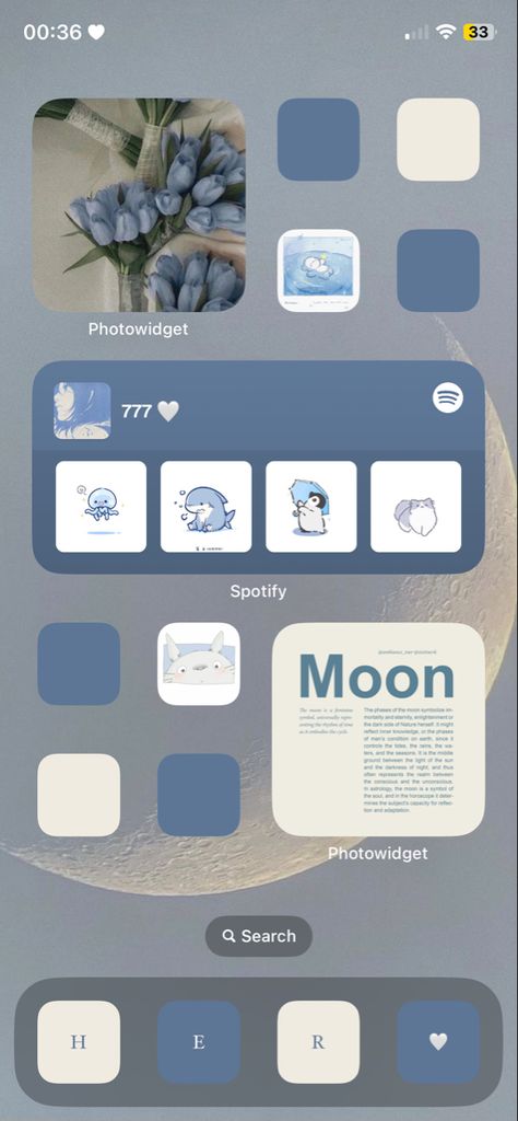 Simple Widget Aesthetic, Aesthetic Blue Iphone Homescreen, Blue And Beige Aesthetic Widgets, Blue And Cream Wallpaper Iphone, Ios 16 Home Screen Ideas Light Blue, Ipad Set Up Homescreen, Cute Phone Backgrounds Blue, Blue Moon Aesthetic Wallpaper Iphone, Light Blue Ios 16 Wallpaper