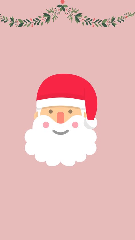 Santa Wallpaper, Santa Claus Wallpaper, Santa Claus Cap, Jolly Santa, Wall Papers, Winter Wallpaper, Home Screen, Christmas Cheer, Christmas Art