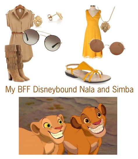 "My BFF Disneybound Nala and Simba" by nerdyberry48 ❤ liked on Polyvore featuring J.Crew, Burberry, VANELi, Prada and Sunday Somewhere Nala And Simba, My Bff, Burberry, J Crew, Prada, Streetwear Brands, Disney Princess, Gucci, Men And Women