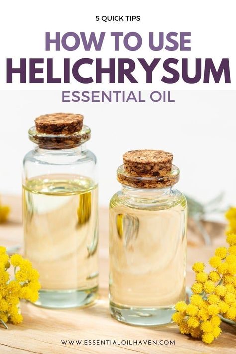 Helichrysum essential oil is a wonderful first aid oil. It helps skin irritations, sunburn, eczema or acne. Learn about the top 5 uses of Helichrysum oil here. #essentialoils #helichrysum #essentialoilhaven Helichrysum Essential Oil Uses, Ways To Use Essential Oils, Helichrysum Essential Oil, Gut Issues, Digestive Problems, Essential Oils For Pain, Essential Oils Guide, Essential Oils For Sleep, Essential Oil Benefits