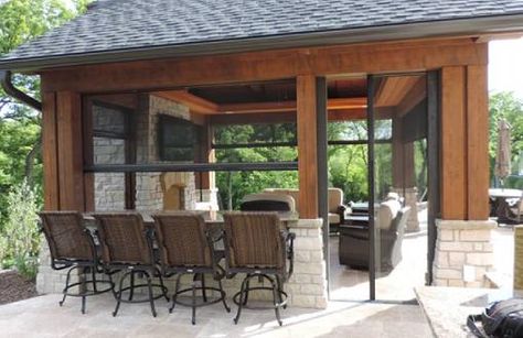 Skyview Retractables specializes in customized, retractable, motorized pergolas, screens, and awnings for residential & commercial needs. Contact us. Retractable Screen Porch, Screen Porch Systems, Retractable Screens, Screened Gazebo, Screened Porch Designs, Screened Porches, Louvered Pergola, Pool Cabana, Retractable Screen