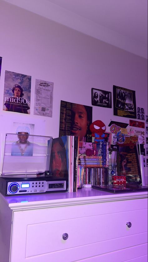 #room #inspiration #roomdecor #music #tylerthecreator #stevelacy #musicroom Hip Hop Room Ideas, Rap Bedroom Aesthetic, Rapper Room Aesthetic, Tyler The Creator Room Ideas, Hip Hop Room Aesthetic, Rap Room Aesthetic, Tyler The Creator Aesthetic Room, Tyler The Creator Themed Room, Hip Hop Room