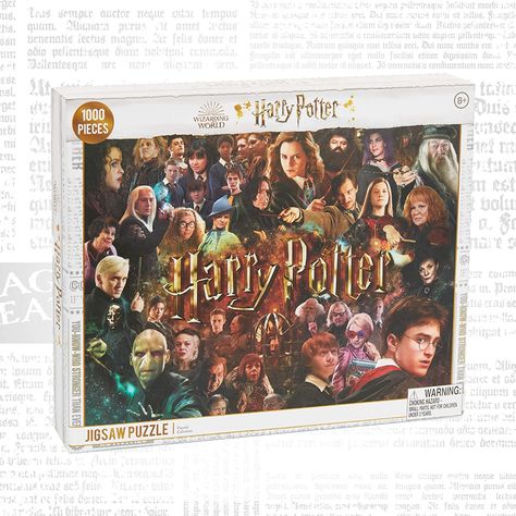 Harry Potter Collage, Jigsaw Movie, Harry Potter Puzzle, Harry Potter Movie, Movie Collage, Puzzles For Adults, Harry Potter Drawings, 3d Puzzles, Harry Potter Series