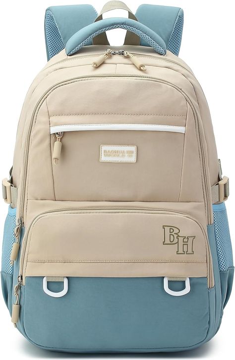 Amazon.com: CAMTOP Laptop Backpack 15.6 Inch College Middle School Teen Girls BookBag Travel Backpacks Casual Daypacks (17 Inch, Sage Green) : Electronics Cute Backpacks For School Amazon, Stylish School Bags, Travel Backpacks, College Backpack, Cute Backpacks, Casual Backpack, Teen Girls, Laptop Backpack, Travel Backpack