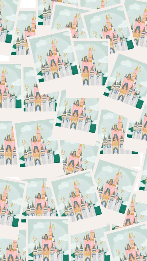 Simple Disney Background, Disney World Backgrounds, Disney Summer Background, Disney World Wallpaper Iphone, Disney World Background, Disney Pattern Wallpaper, Disney World Aesthetic Wallpaper, Disneyland Wallpaper Aesthetic, Disneyland Landscape