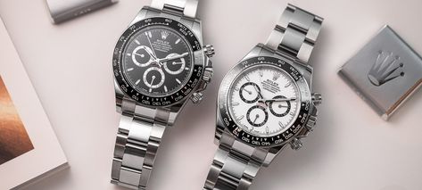 【F】 Rolex Daytona 116500LN Vs. Rolex Daytona 126500LN Omega Seamaster Diver 300m, Rolex Cosmograph Daytona, Cosmograph Daytona, Titanium Watches, New Rolex, Bezel Ring, Rolex Daytona, Omega Seamaster, Stainless Steel Band