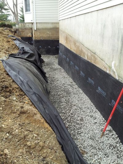 Basement Construction, Wet Basement, Yard Drainage, Basement Waterproofing, Diy Construction, French Drain, Drainage Solutions, Waterproofing Basement, Small Basements