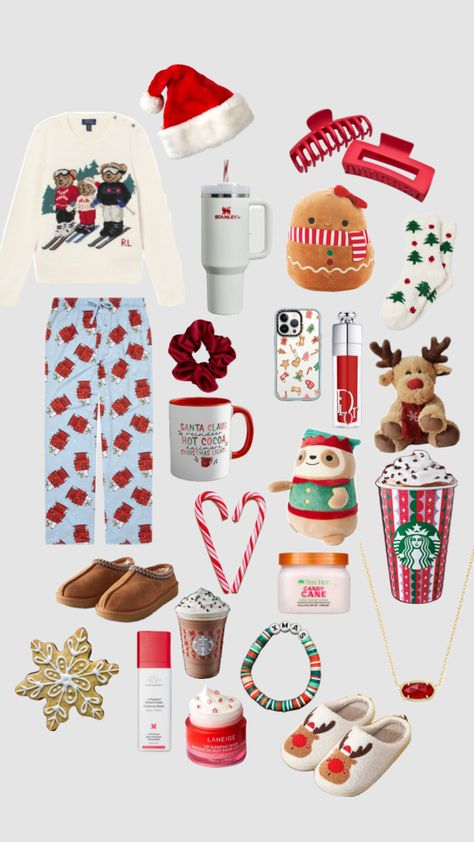 #christmas #xmas #preppy #aestehtic #red #green #preppy #homedecore #outfitinspo #inspo #pyjamas #preppygirl #skincare #drunkelephant #stanley Preppy Christmas Ideas, Preppy Christmas Wishlist, Xmas Preppy, Preppy Xmas, Preppy Christmas List, Christmas Preppy, Green Preppy, Christmas Vibe, Preppy Christmas