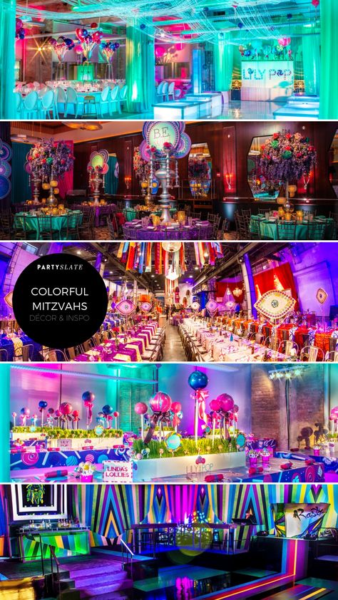 PartySlate has all the Mitzvah inspiration you need, especially colorful Mitzvahs! #PartySlate Candyland Party Theme, Bas Mitzvah, Bar Mitzvah Themes, Bat Mitzvah Themes, Candy Theme Birthday Party, Mitzvah Themes, Mitzvah Decor, Candy Land Birthday Party, Bat Mitzvah Party