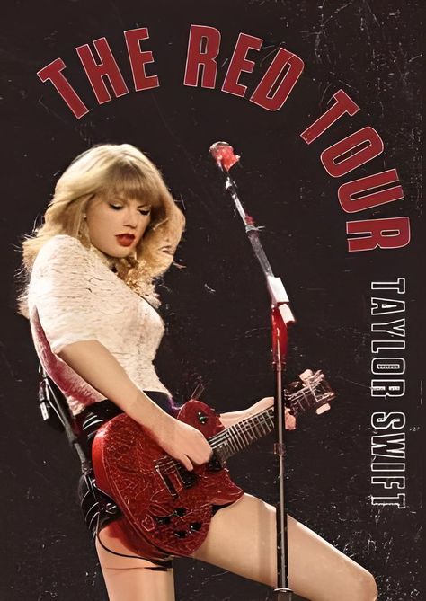 Red Tour, Taylor Swift Posters, Swift Photo, Taylor Swift Red, Picture Collage Wall, Red Taylor, Taylor Swift Wallpaper, Long Live Taylor Swift, Taylor Swift Songs