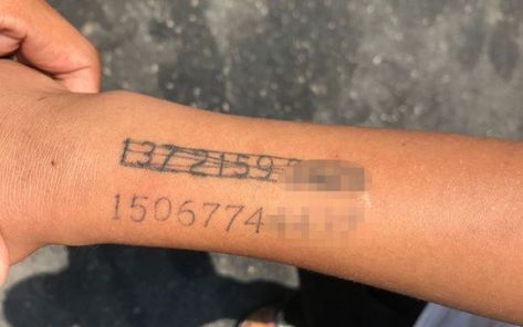 Chinese Family Comes Under Fire for Tattooing Phone Number on Mentally Challenged Sons Forearm https://t.co/MjIXfC18Ti https://t.co/AgHOB6Wc4y Chinese Family, Learn To Tattoo, Number Tattoo, Number Tattoos, Gif Disney, Mother Tattoos, Phoenix Art, Latest Tattoos, Prom Girl Dresses