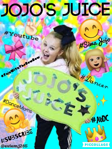 Who watches Jojo's Juice?? If not go and search it on YouTube!! Jojo Juice, Jojo Siwa Instagram, Jojo Siwa's Phone Number, Ariana Grande Selena Gomez, Jojo Siwa Outfits, Jojo Siwa Bows, Jojo Siwa Birthday, Famous Dancers, Jojo Bows