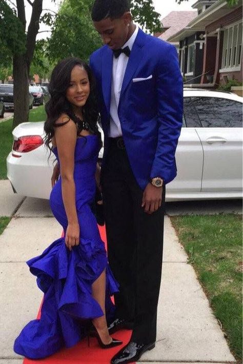 30 Cutest Matching Outfits for Black Couples Couples Prom Outfits, Matching Prom Outfits, Matching Prom, Couple Prom, Prom Goals, Prom Couples, Ky Wildcats, Couples Outfit, Prom Dresses 2015