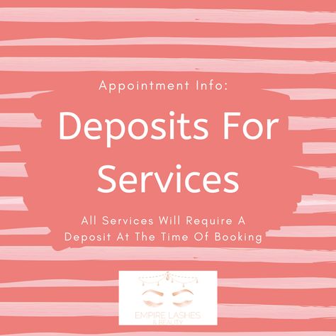 Deposit Required To Book Appointment, No Deposit No Appointment, Doll Nails, Boss Up Quotes, Mobile Spray Tanning, Waxing Tips, Book Appointment, Makeup Aesthetic, Looking Forward To Seeing You