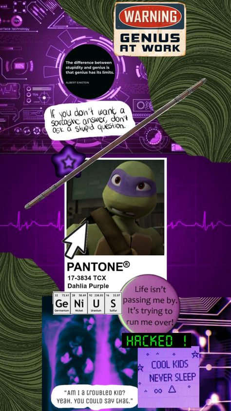 🐢One Of Many, Im Sure. I finally started TMNT (2012) :D 👾 #tmnt #tmnt2012 #tmntdonnie #tmntwallpaper #wallpaper #purple #aesthetic #donatello Tmnt 2012 Wallpaper, Donnie Tmnt 2012, 2012 Wallpaper, 2012 Aesthetic, Tmnt Wallpaper, Donnie Tmnt, Donatello Tmnt, Wallpaper Purple, Tmnt Art