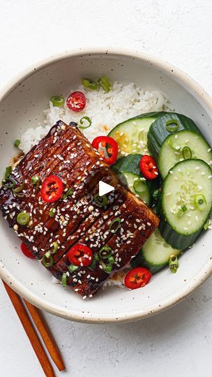 7.1M views · 241K reactions | Get the recipe for our Hasselback Teriyaki Tofu Steaks EXCLUSIVELY in the @sovegan app 🔥

Slicing grooves into the tofu helps it absorb wayyy more flavour while it’s cooking. It’s a simple technique which takes these unbelievable teriyaki-flavoured tofu steaks to the next level 😋

This dish is also packed with a generous 34g of protein per serving 💪

You’ll find the full recipe EXCLUSIVELY in the SO VEGAN App! If you haven’t already, start your 7-day free trial to unlock over 400 delicious and fuss-free vegan recipes.

Follow the link in our bio to download the app today 🙏

Big love, Roxy + Ben 💚 | SO VEGAN | sovegan · Original audio Hasselback Teriyaki Tofu Steaks, Teriyaki Tofu Steak, Hasselback Teriyaki Tofu, Tofu Stake, Teriyaki Vegetarian, Hasselback Tofu, Tofu Teriyaki, Tofu Steaks, Vegan For A Week