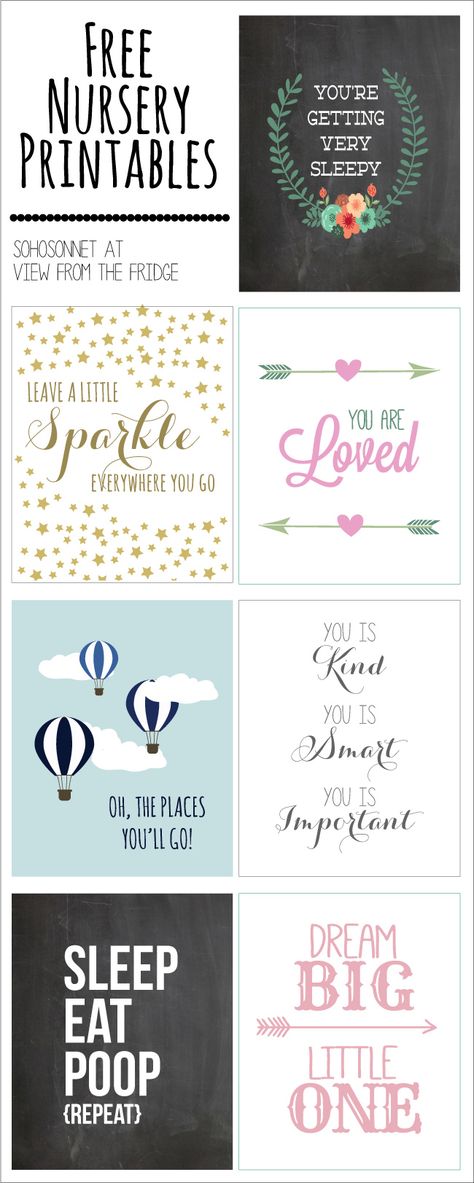 A couple of years ago, I did a post sharing 30 of my favorite free printables. It’s one of my most popular posts, so, today, I wanted to expand on the topic and share 25 of my favorite a… Free Nursery Printables, Kid Bedrooms, Printable Things, Koti Diy, Nursery Printables, Baby Diy, Baby Time, Simple Stories, Nursery Inspiration