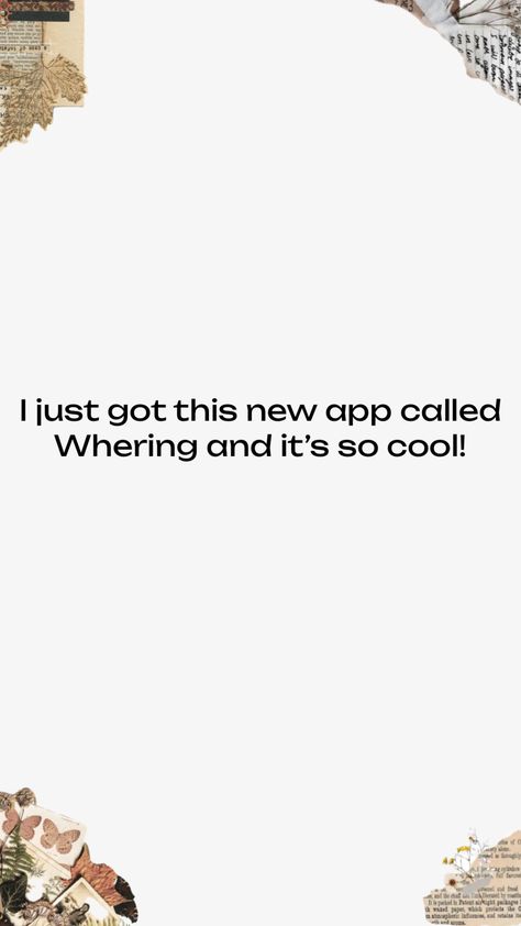 #whering #apps #f4f #fyp