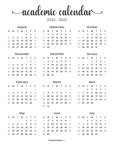 2024 2025 Academic Calendar 07 School Year Calendar 2024-2025, 2024 2025 School Calendar, Academic Calendar 2024-2025, Free Printable School Year Calendar 2024-2025, 2024 2025 Calendar, Year Calendar 2024, Yearly Calendar 2024 Free Printable, 2025 Calendar Printable Free, 2024 Calendar Printable Free