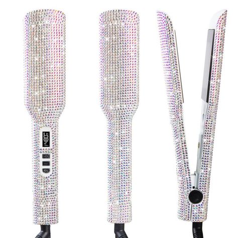 Titanium Hair Straightener, Titanium Hair, Super Curly Hair, Titanium Flat Iron, Professional Hair Tools, Diamond Hair, Hair Straighteners Flat Irons, Flat Irons, Straighten Iron