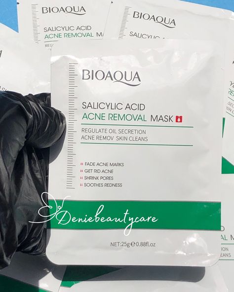 Bioaqua Salicylic Acid Mask Price: NGN 1,000 To place an order WhatsApp ~ 09028254828 Instagram ~ DM @deniebeautycare Website ~ https: deniebeautycare.com.ng ( link in bio ) 📦Lagos 24-48hr 📦Interstate 1 - 4working days We deliver worldwide 🛍️For pick up : No 13, Amusa Alabi Street, Opesa Ipaja, Lagos state. All Product is available in wholesales and retails 🌸About Us : Denie Beauty Care offers Korean sheet masks, skincare and lip care products, as well as beauty essentials for both ... Fade Acne Marks, Korean Sheet Mask, Remove Acne, Shrink Pores, Acne Marks, Sheet Mask, Salicylic Acid, Clean Skin, Lip Care