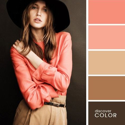 Colour Combinations Fashion, Color Combos Outfit, Color Combinations For Clothes, Color Harmony, Color Balance, Color Analysis, Colour Schemes, Coral Color, Fashion Colours