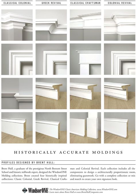 Easy Crown Molding, Baseboard Styles, Baseboard Trim, House Trim, Trim Work, Window Trim, Wood Trim, Interior Trim, Craftsman Style