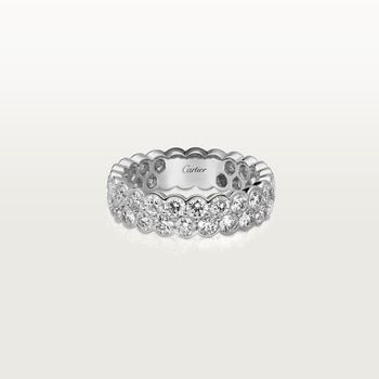 Cartier Diamond Ring, Cartier Wedding Band, Cartier Diamond Rings, Cartier Wedding Bands, Band Rings Women, Cartier Diamond, Unique Bands, White Gold Wedding Bands, Unique Wedding Bands