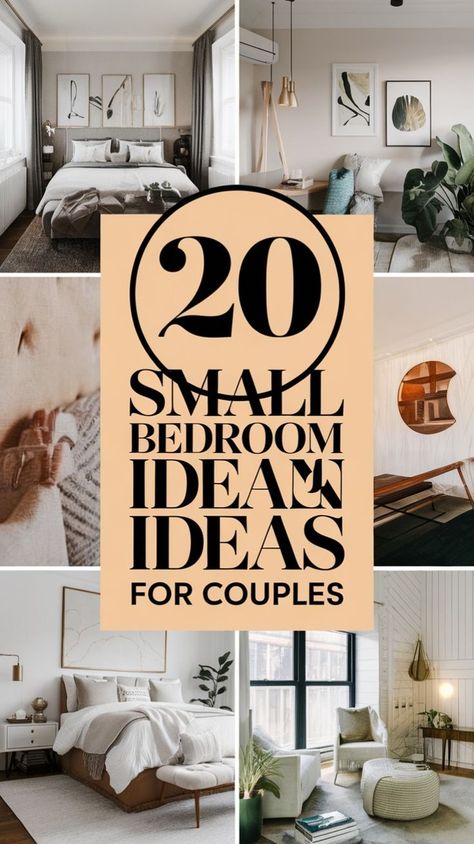 Spare Bedroom Layout, Small Master Bedrooms Ideas For Couples, Small Bedroom Nook Ideas, Small Hotel Bedroom, King Size Bed In Small Room, Small Bedroom Designs For Couples, Small Bedroom Ideas Cozy, Bedroom Ideas For Couples Cozy, Creative Small Bedroom