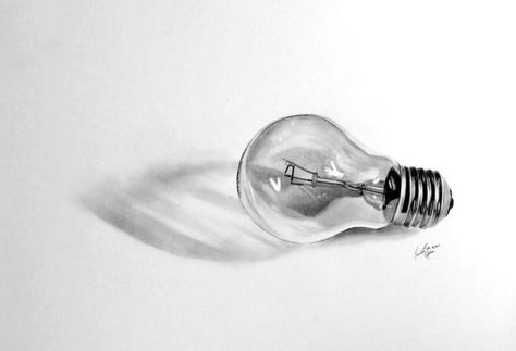 Light Bulb by EruwenRose.deviantart.com on @DeviantArt Crayon Candles, Crayon Painting, Crayon Crafts, Object Drawing, Draw Something, Drawing Tips, Pencil Sketch, Light Bulbs, Crayon