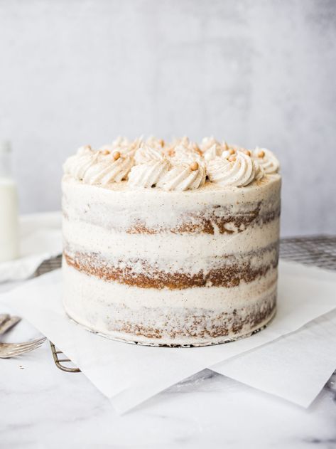 Pumpkin Layer Cake, Apple Butter Cake, Baked Apple Fritters, German Apple Cake, Thanksgiving Cake, Cake Apple, Homemade Carrot Cake, Homemade Apple Butter, Apple Fritter Bread