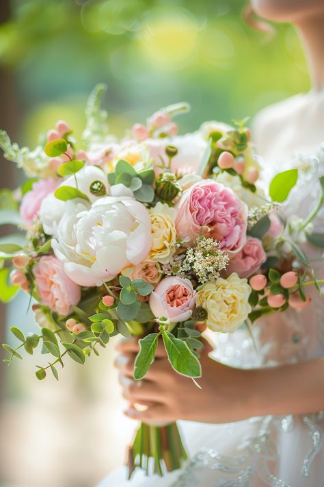 Bring the Sunshine With These 90+ Summer Wedding Bouquets | Matched Hearts Yellow And Pink Flower Bouquet, Yellow And Pink Wedding Bouquet, Pink White Green Bridal Bouquet, Pink And Green Wildflower Bouquet, Pink Yellow Green Bouquet, Prom Bouquet, Green Wedding Bouquet, Vibrant Bouquet, Cascading Wedding Bouquets